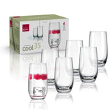 RONA Cool Mix Drink Glass - Set of 6 - Pack image 6