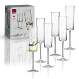 RONA Medium Champagne Flute - Set of 6 - Pack image 6