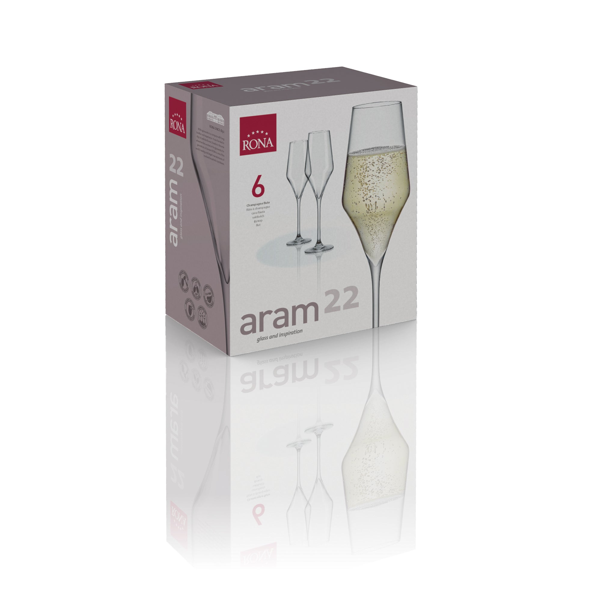 RONA Aram Champagne Flute - Pack image 7