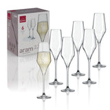 RONA Aram Champagne Flute - Set of 6  - Pack image 6