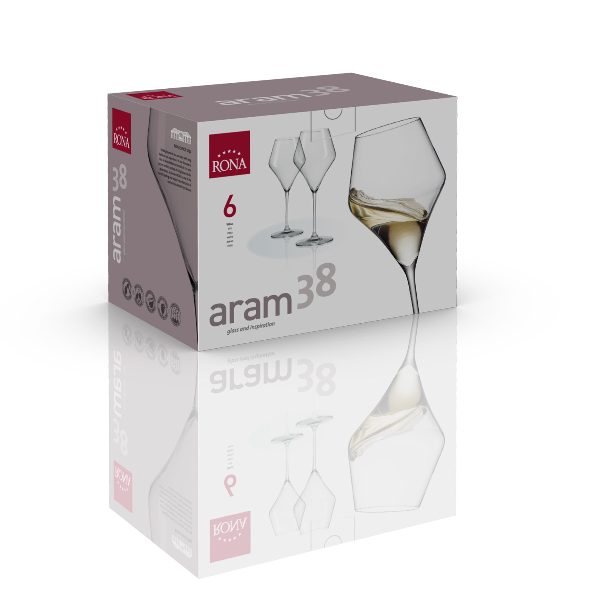 RONA Aram 38 Wine Glass - Pack image 7