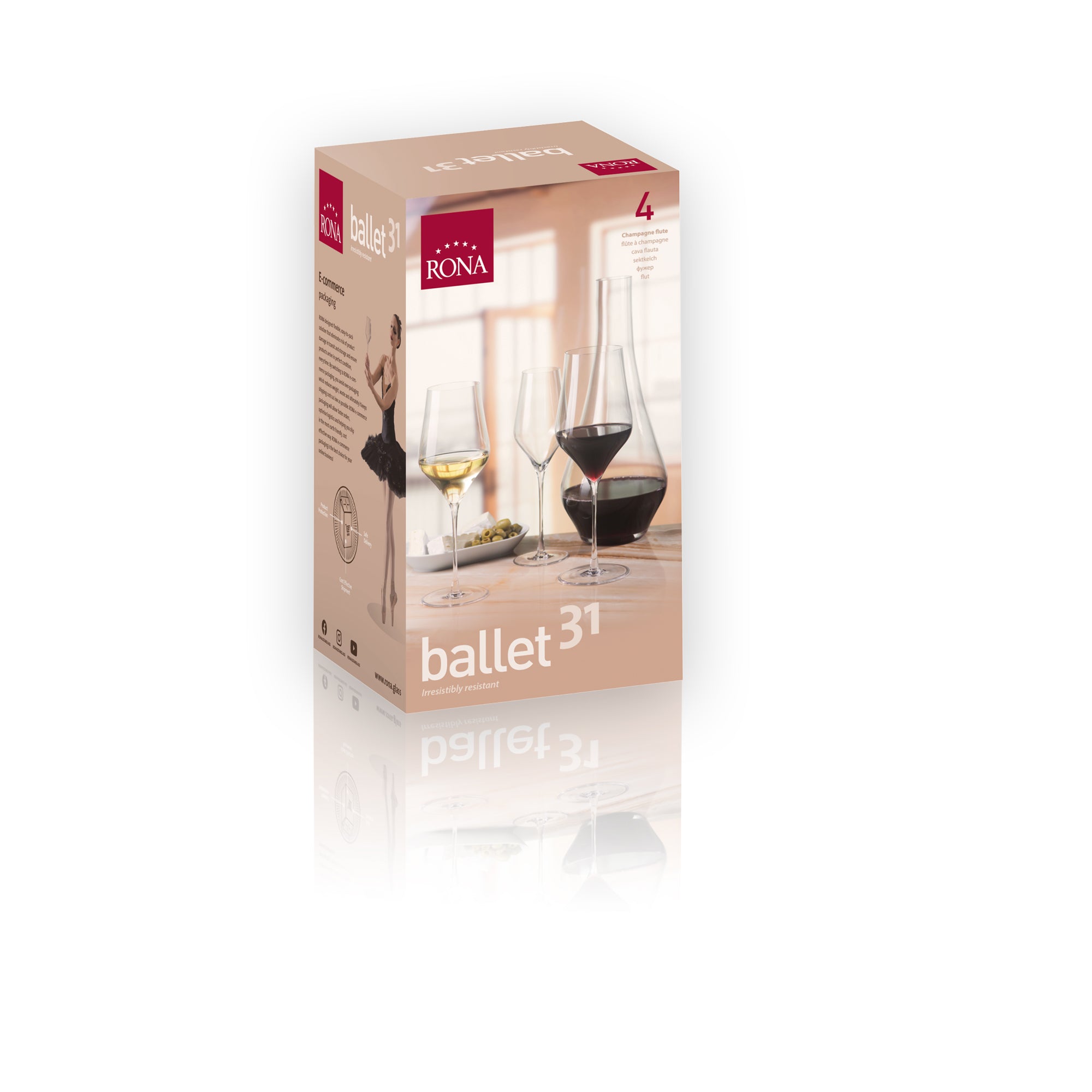 RONA Ballet Champagne Flute - Pack image 4