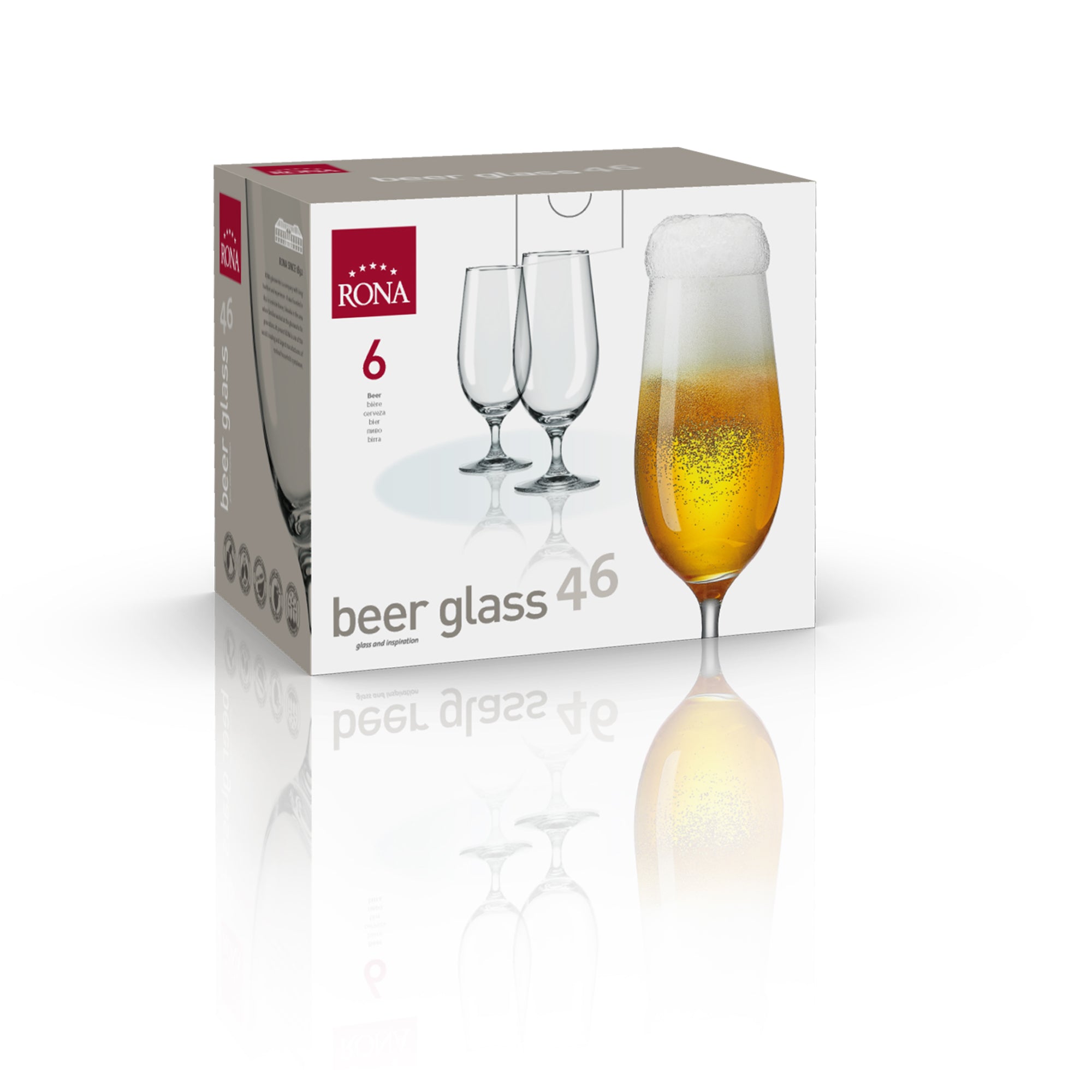 RONA Stemmed Pilsner Glass - Pack image 7