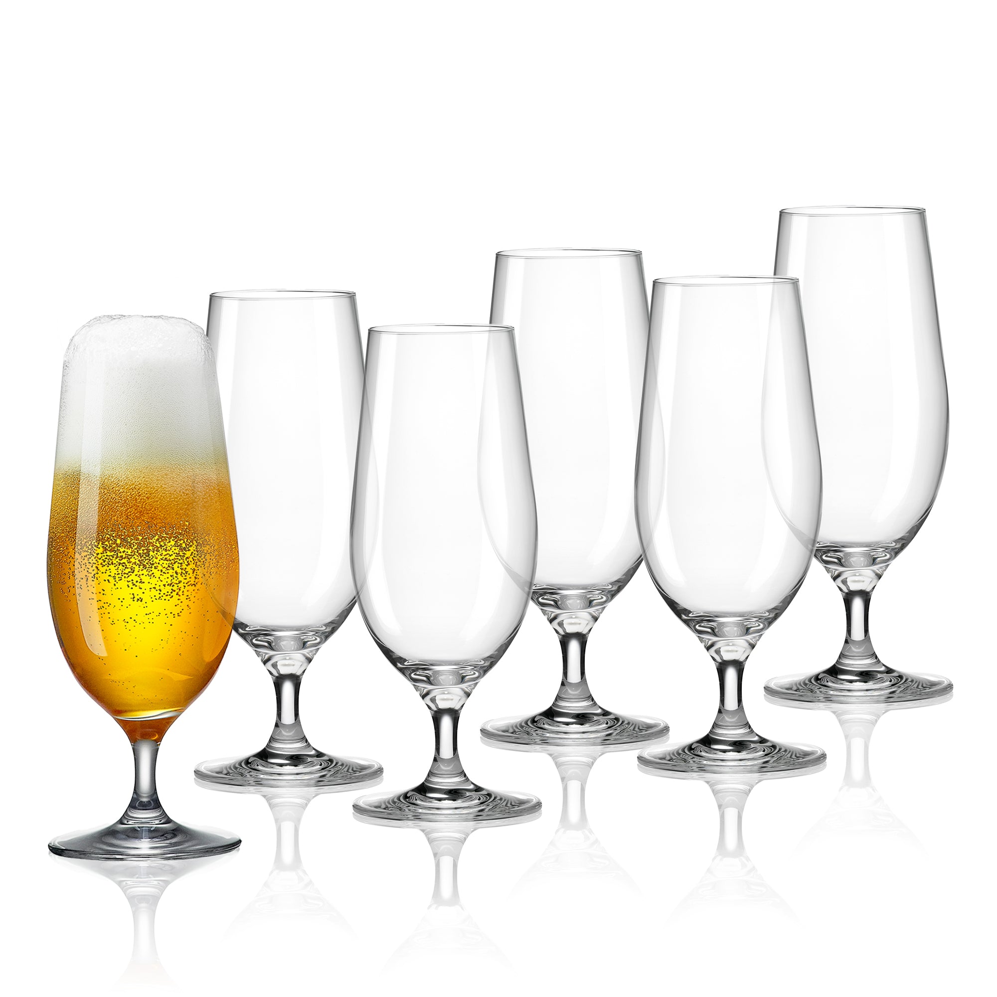 RONA Stemmed Pilsner Glass - Set of 6 image 5