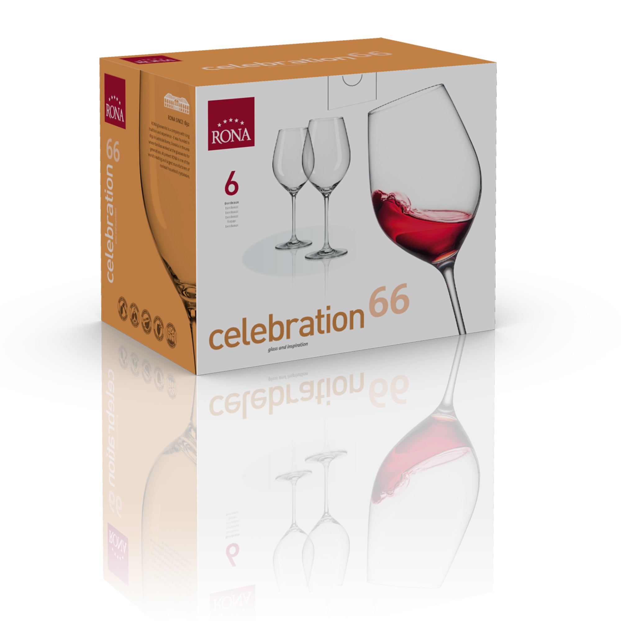 RONA Celebration 66 Wine Glass - Pack image 7
