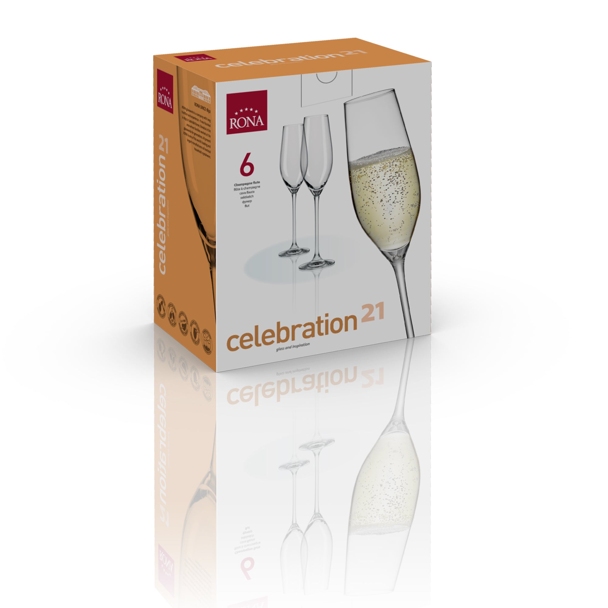 RONA Celebration Champagne Flute - Pack image 7