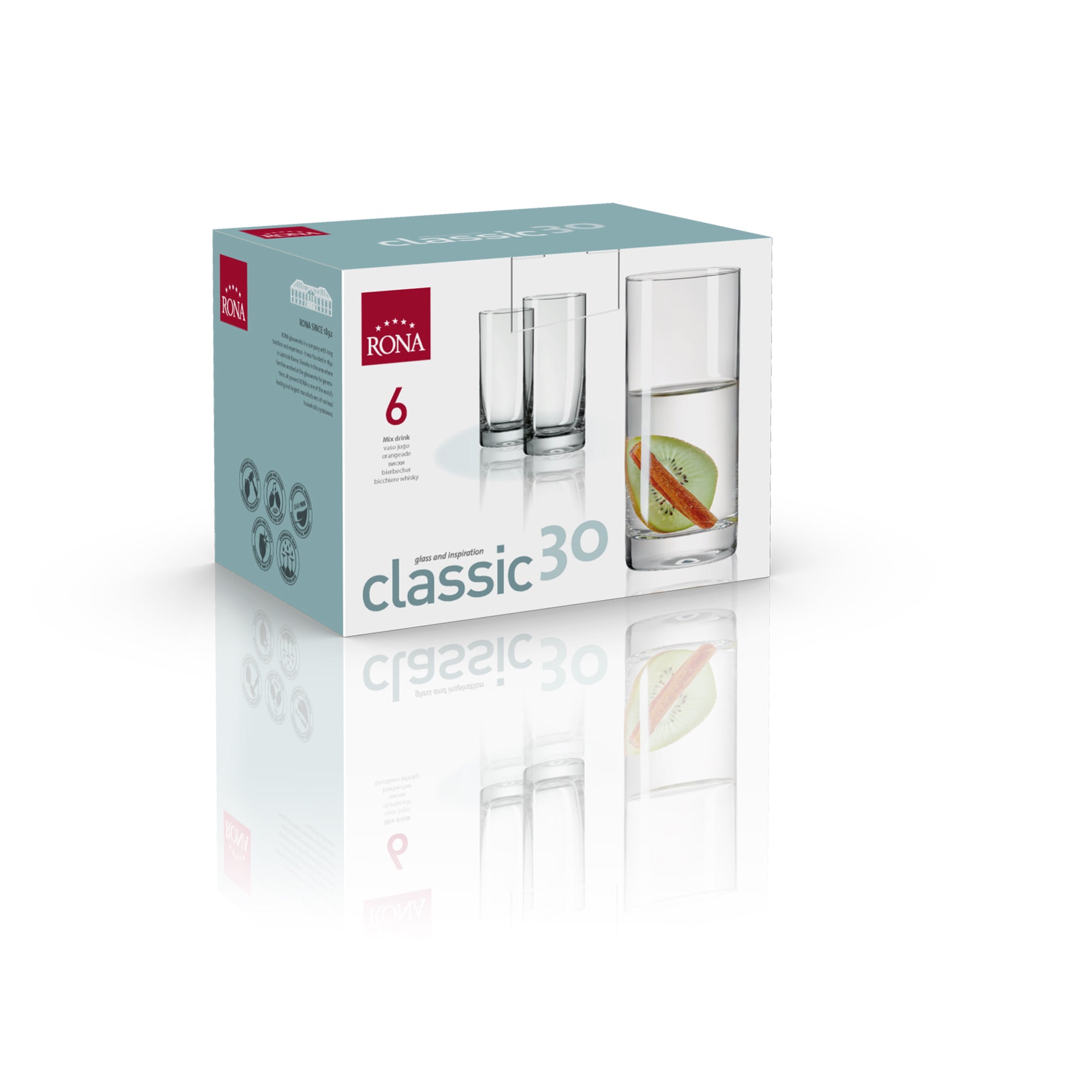 RONA Classic Mix Drink Glass - Pack image 7
