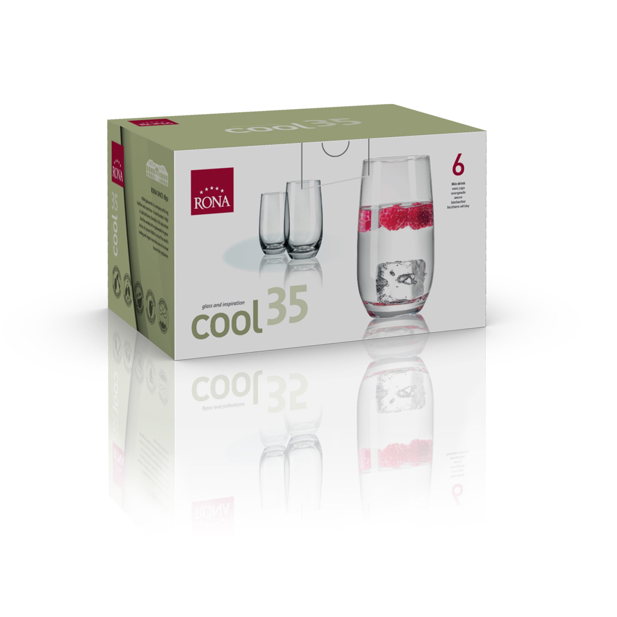 RONA Cool Mix Drink Glass - Pack image 7