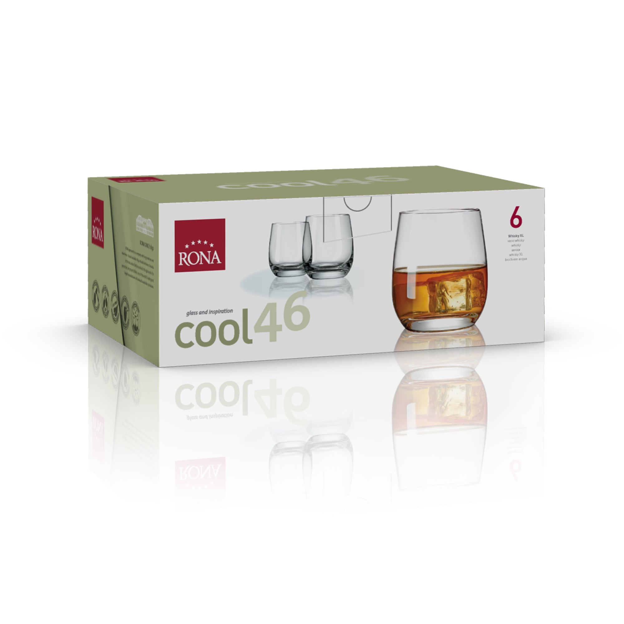 RONA Cool Whiskey XL Glass - Pack image 7