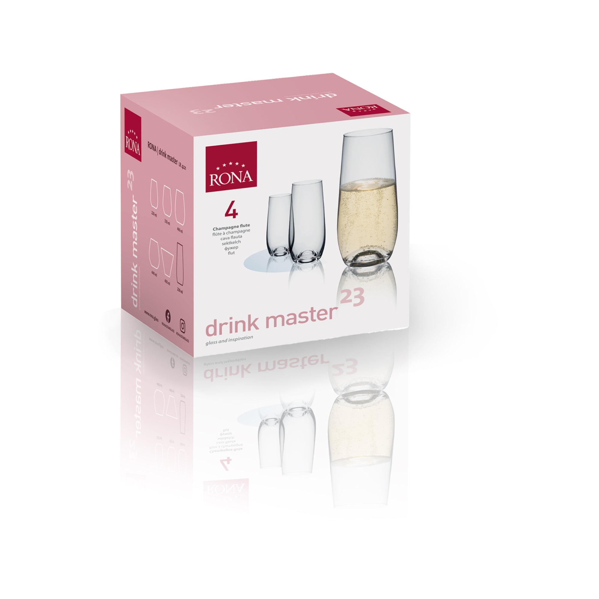 RONA Drink Master Stemless Champagne - Pack image 5
