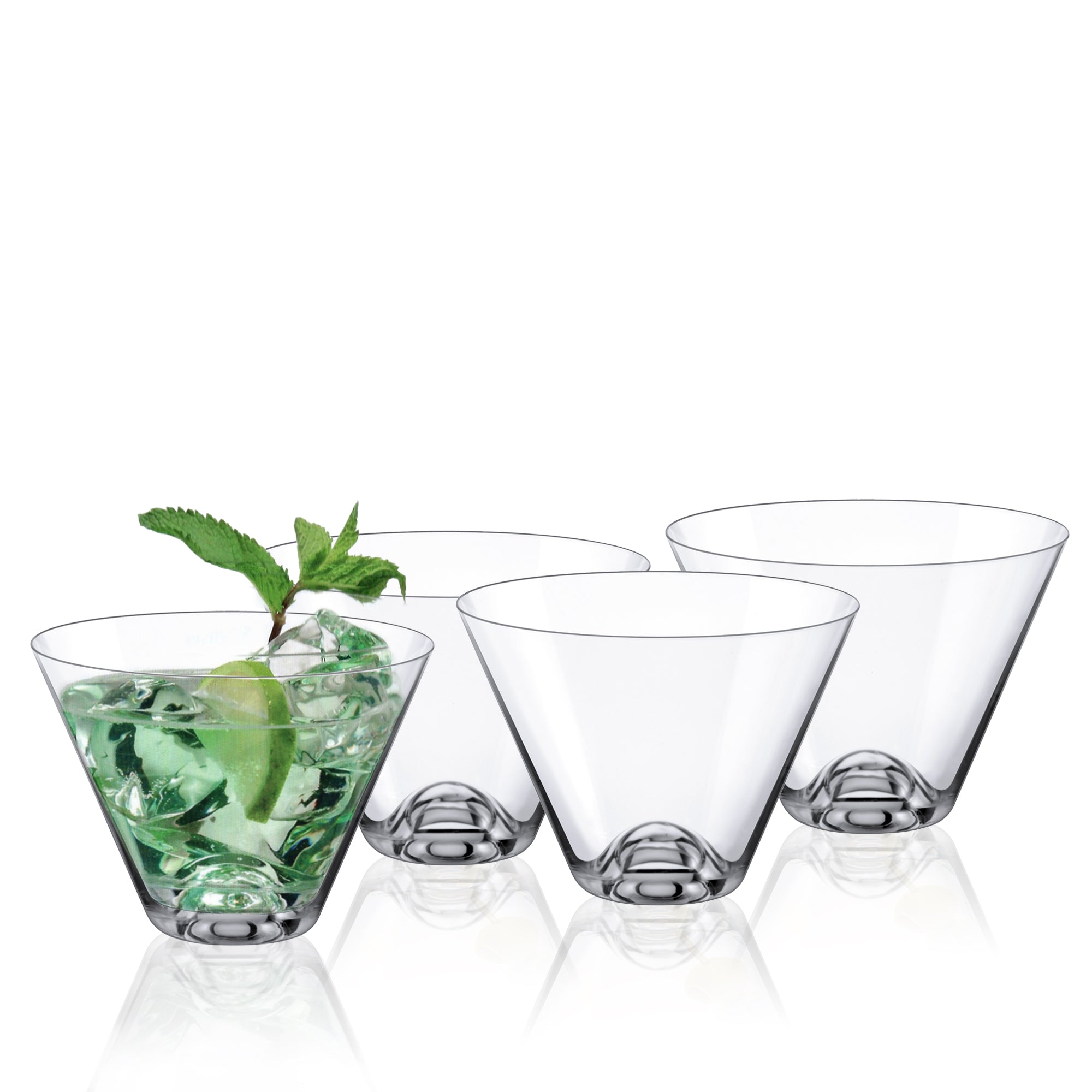 RONA Drink Master Stemless Martini - Set of 4 image 6