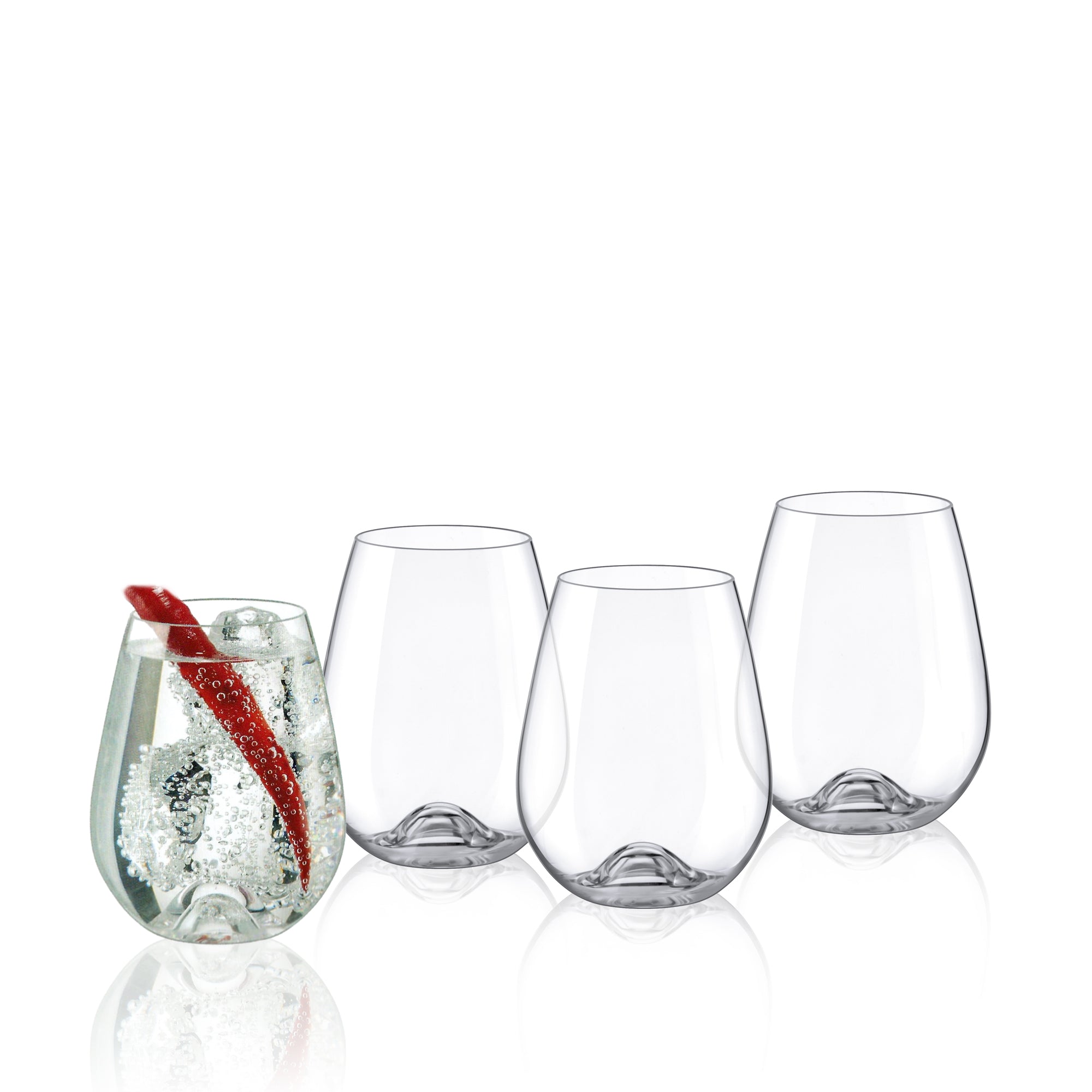 RONA Drink Master 33 Stemless Wine - Set of 4 image 7