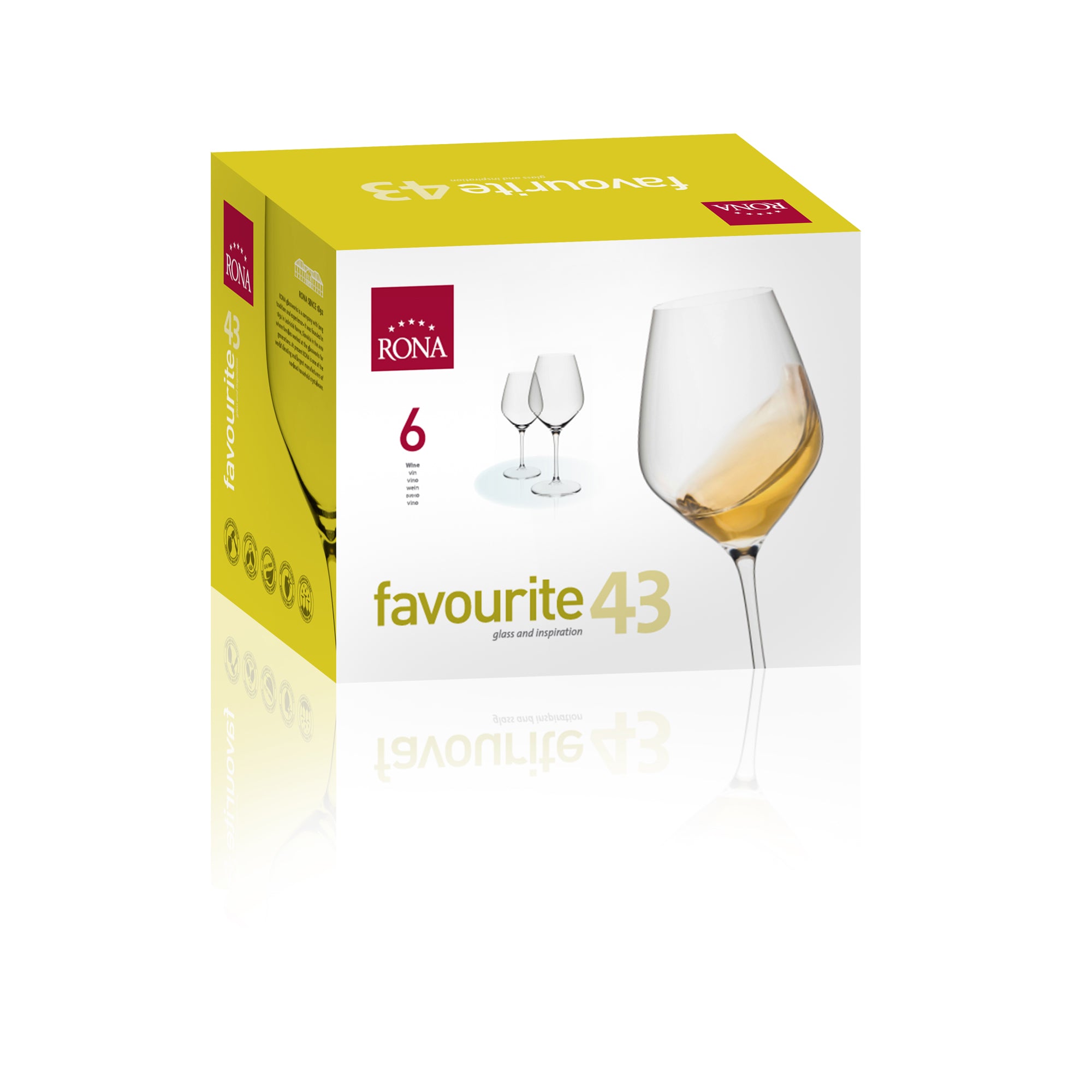 RONA Favourite 43 Wine Glass - Pack image 7