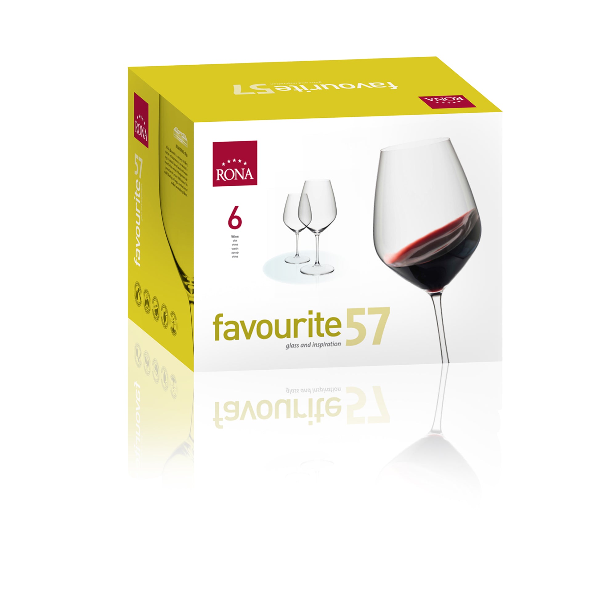 RONA Favourite 57 Wine Glass - Pack image 7
