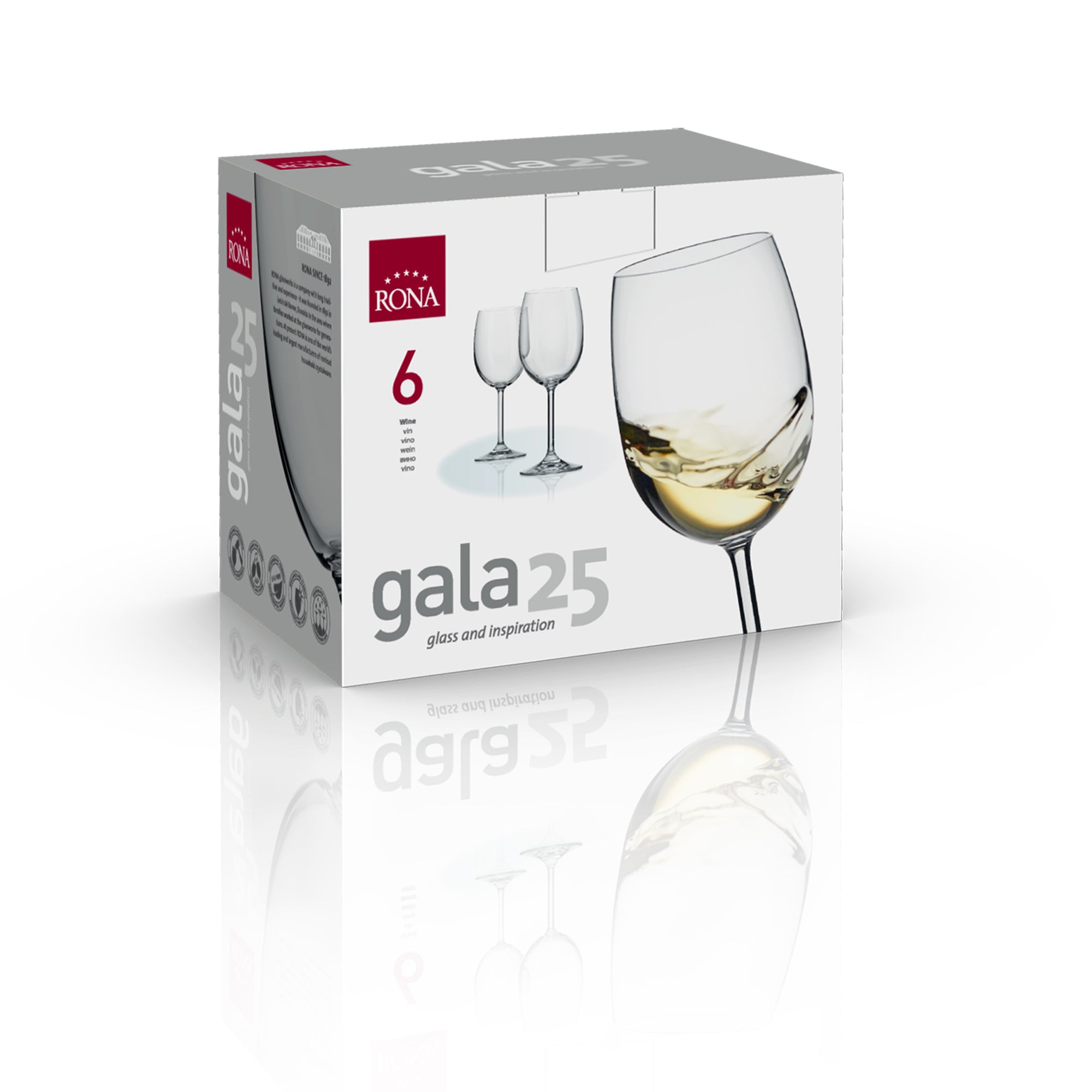 RONA Gala 25 Wine Glass - Pack image 5