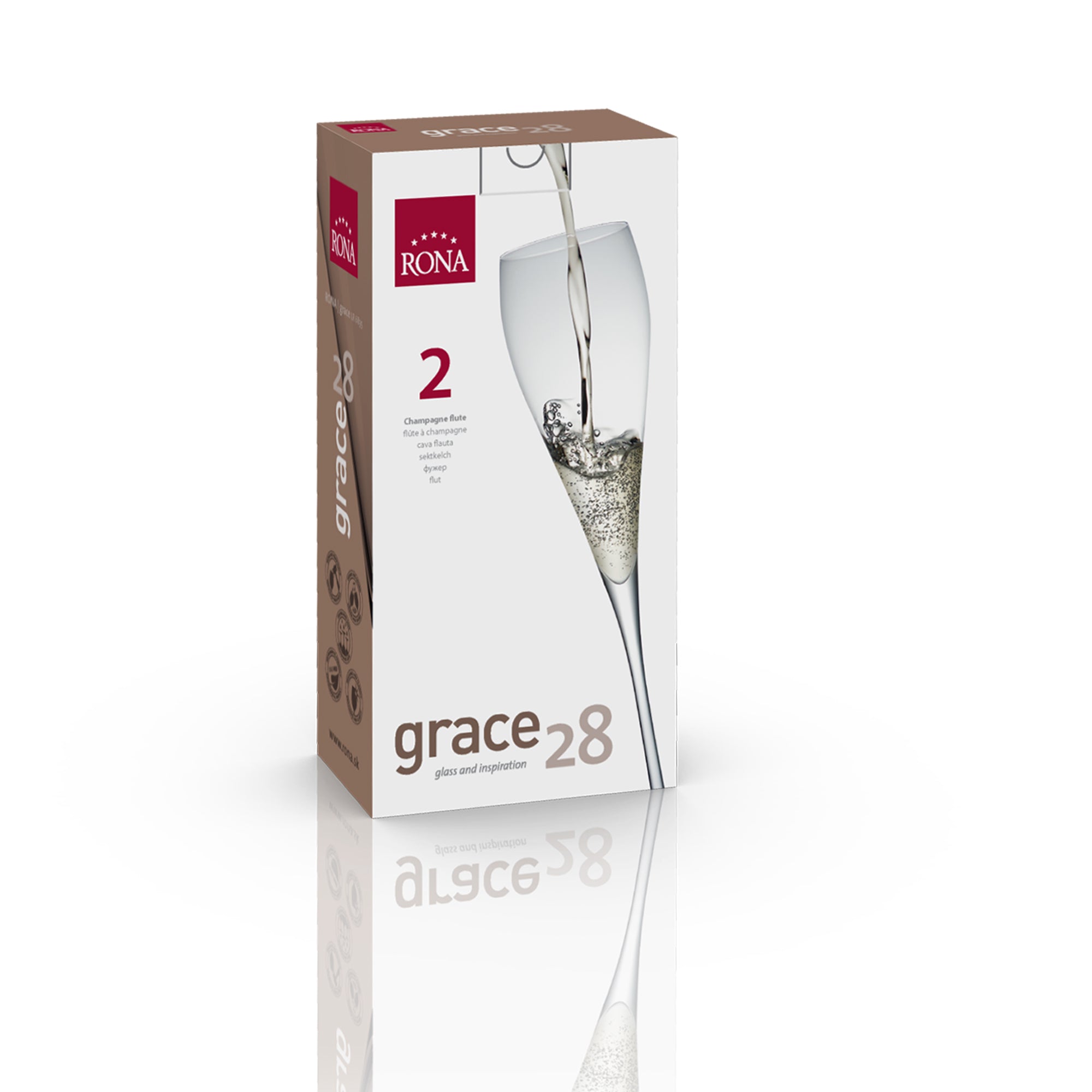 RONA Grace Champagne Flute - Pack image 5