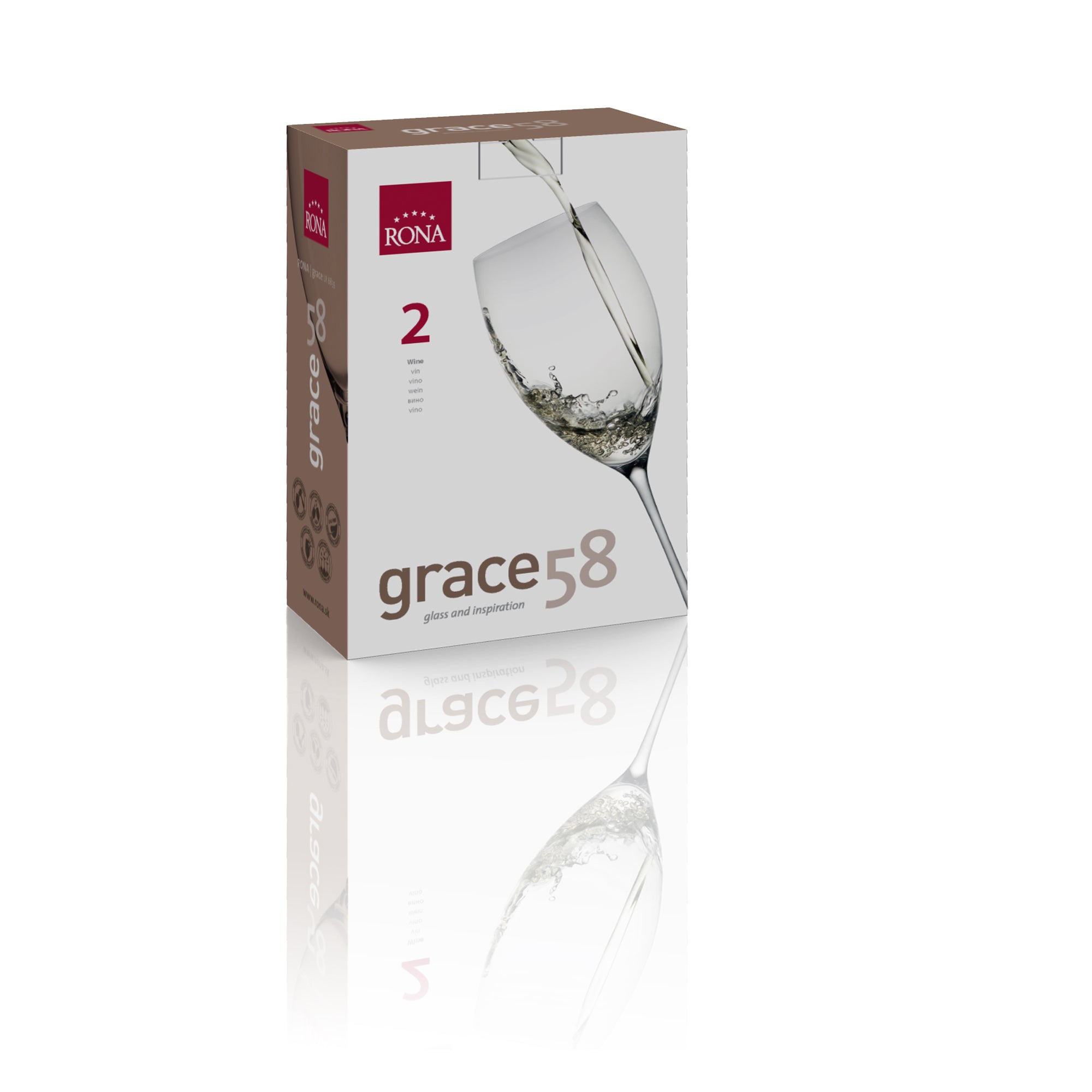 RONA Grace 58 Wine Glass - Pack image 5