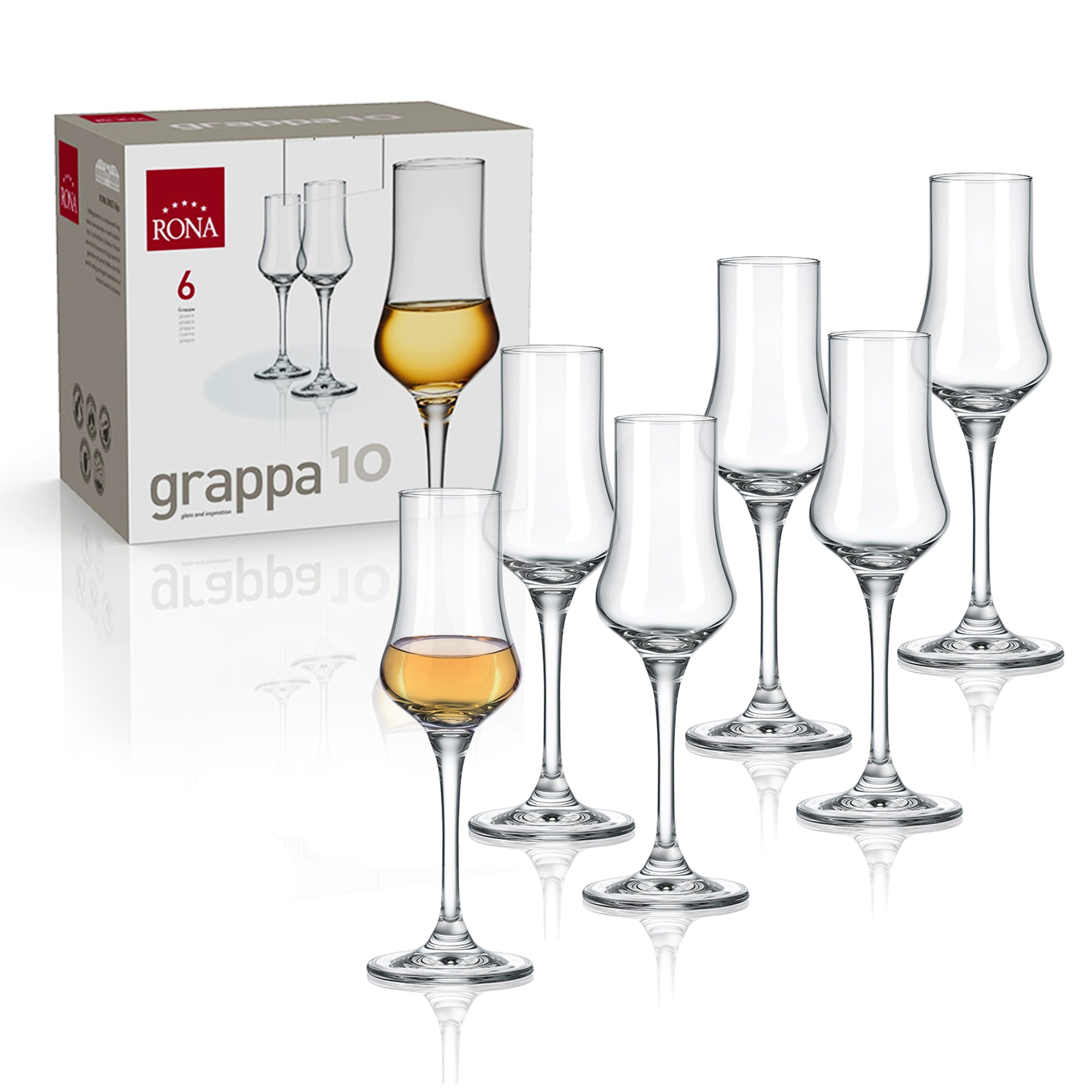 RONA Grappa Glass - Set of 6 - Pack image 5