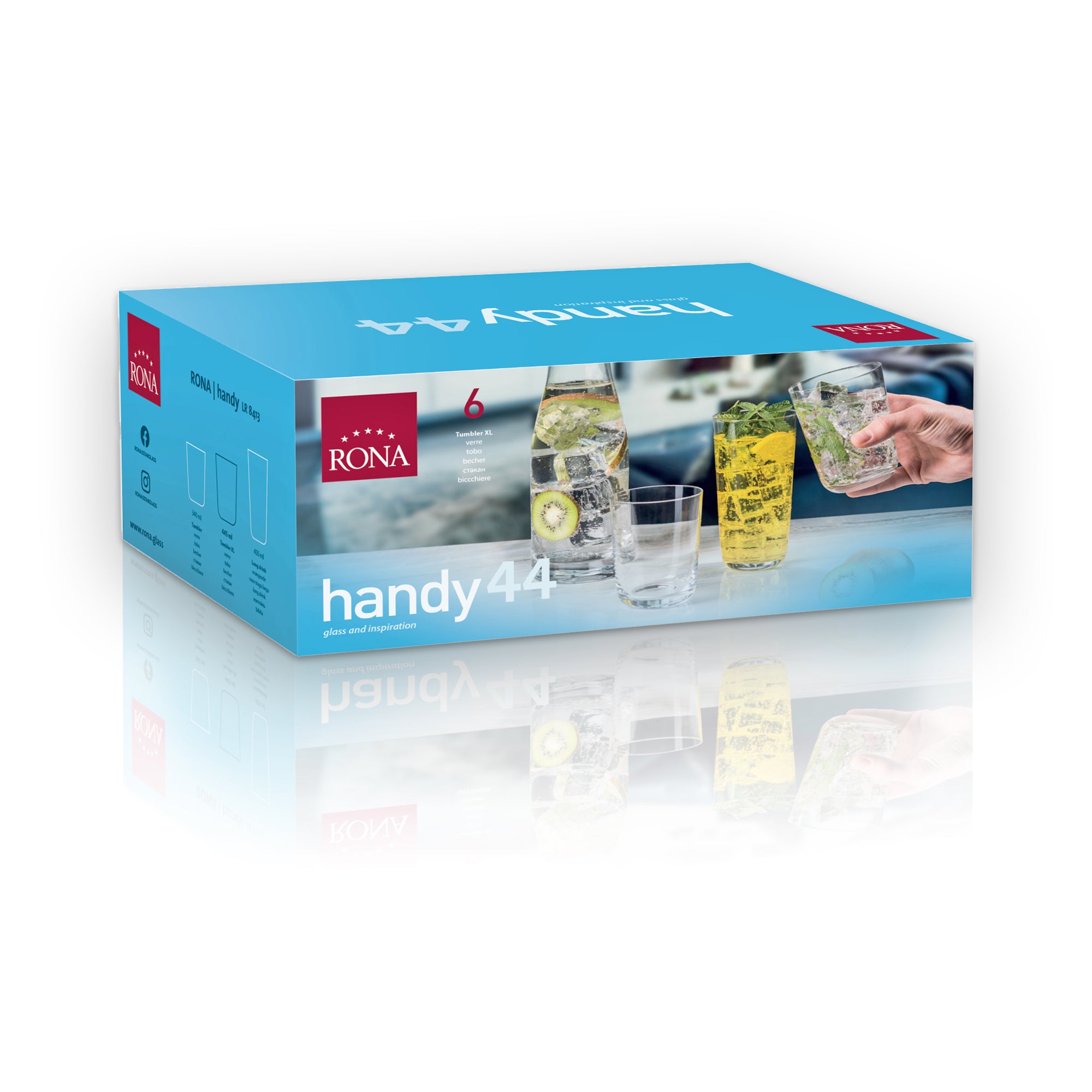 RONA Handy Tumbler XL Glass - Pack image 7