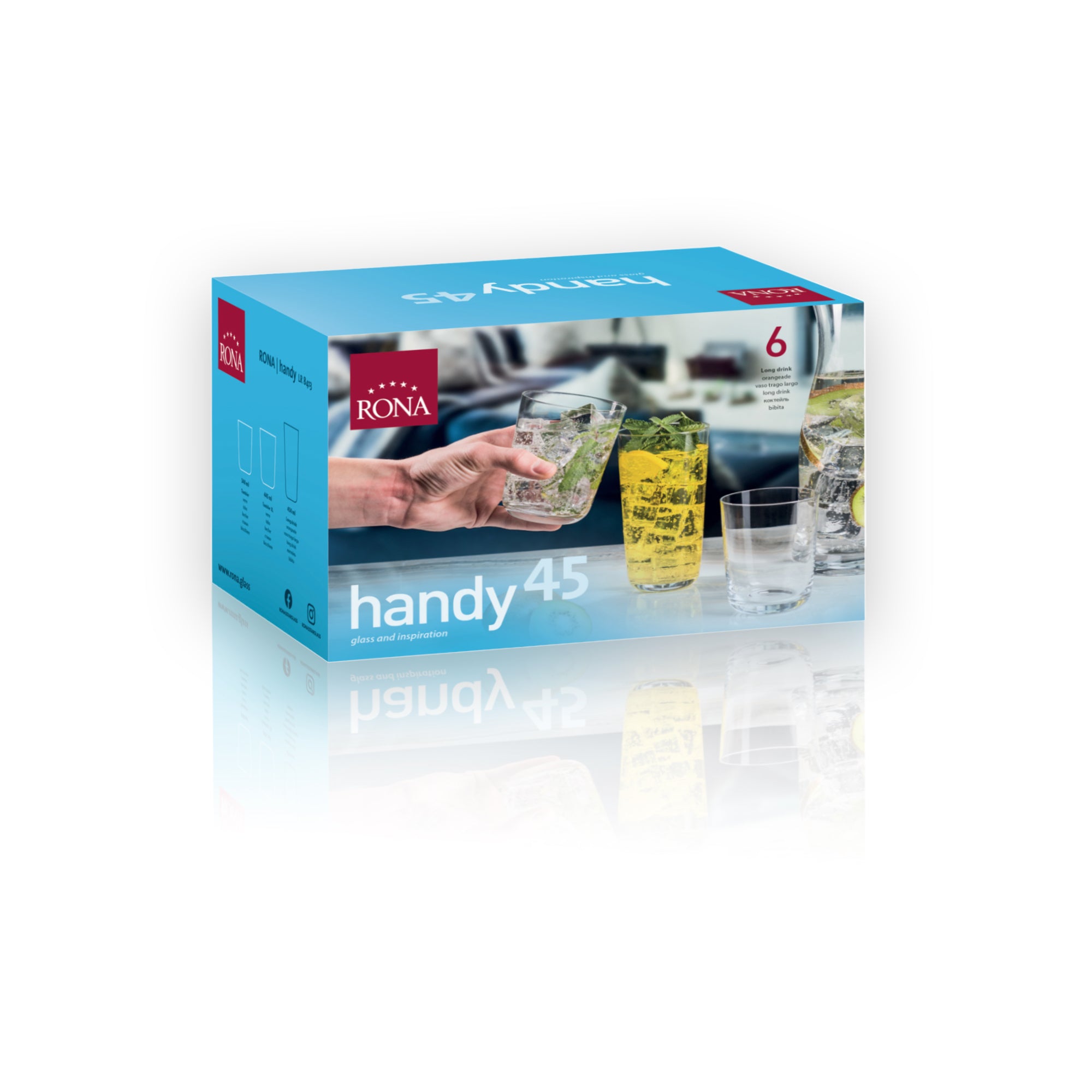 RONA Handy Long Drink Glass - Pack image 7
