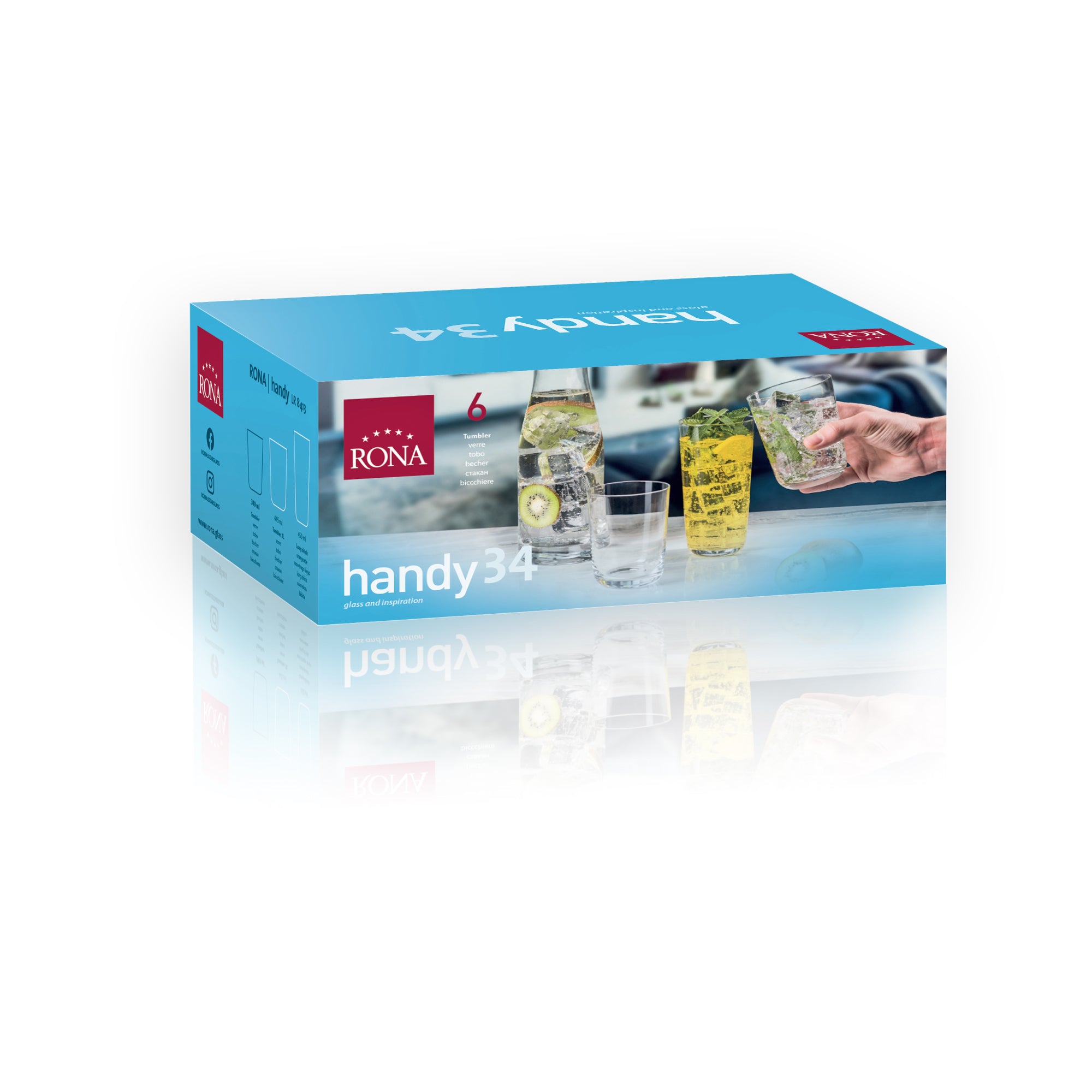 RONA Handy Tumbler Glass - Pack image 7