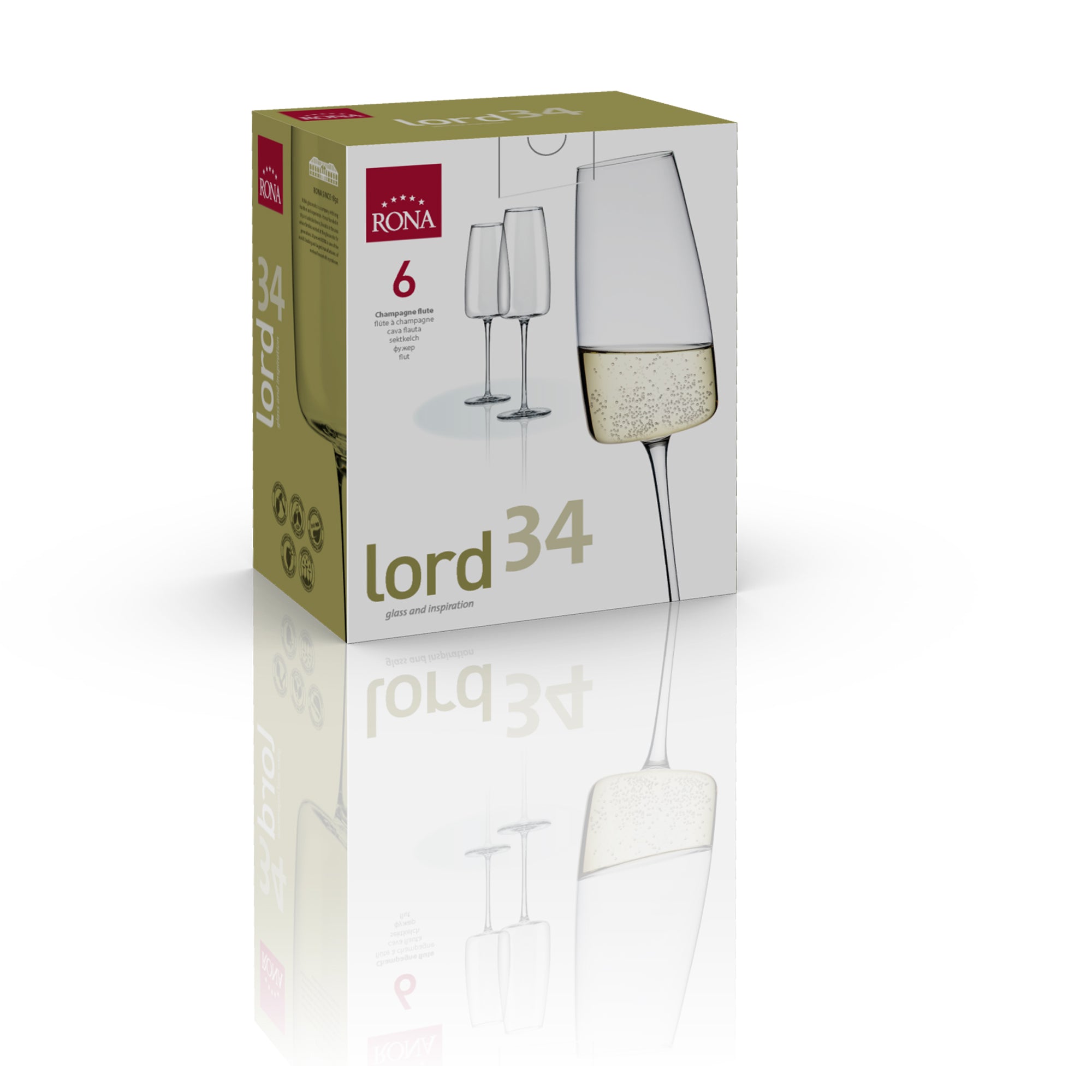 RONA Lord Champagne Flute - Pack image 7