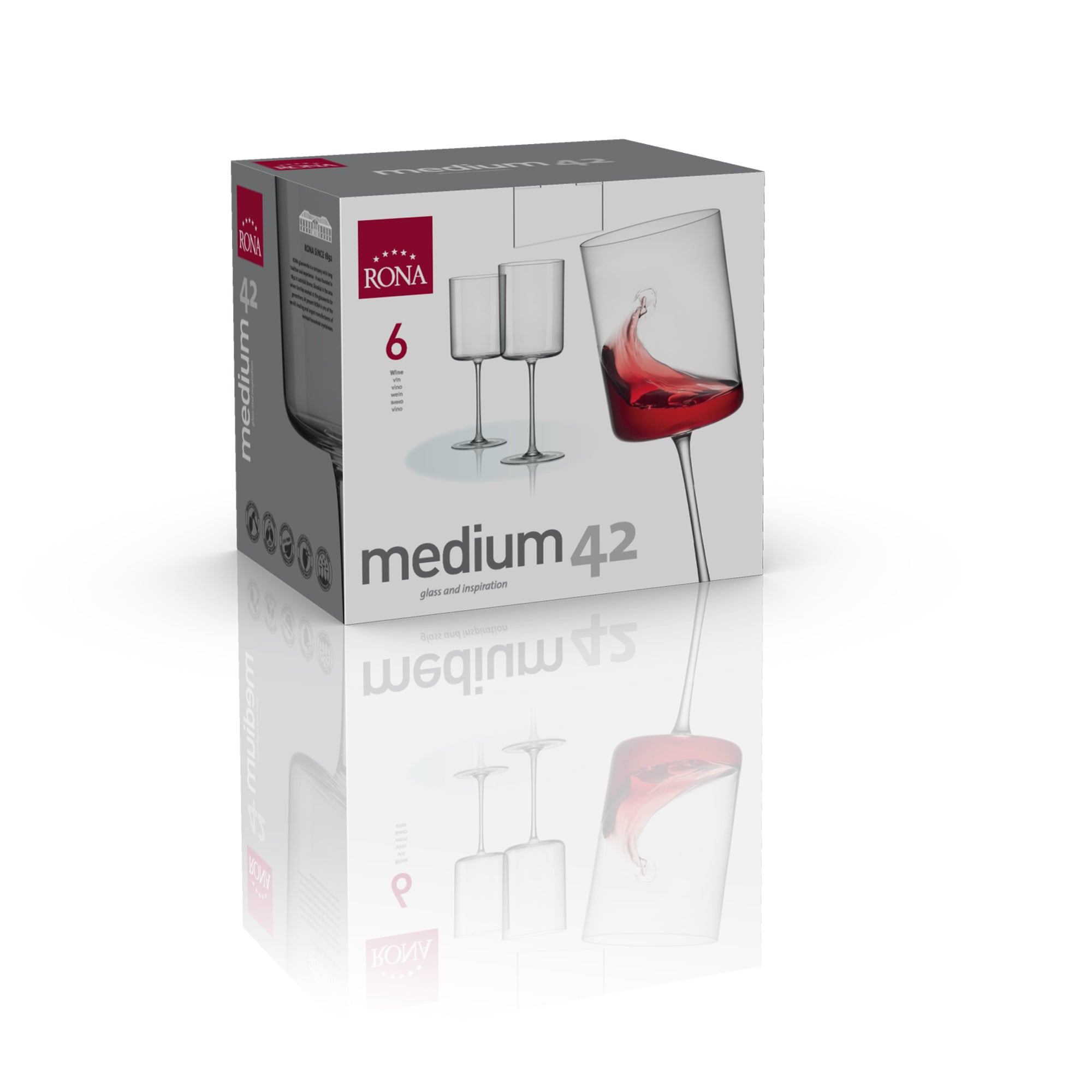 RONA Medium 42 Wine Glass - Pack image 7