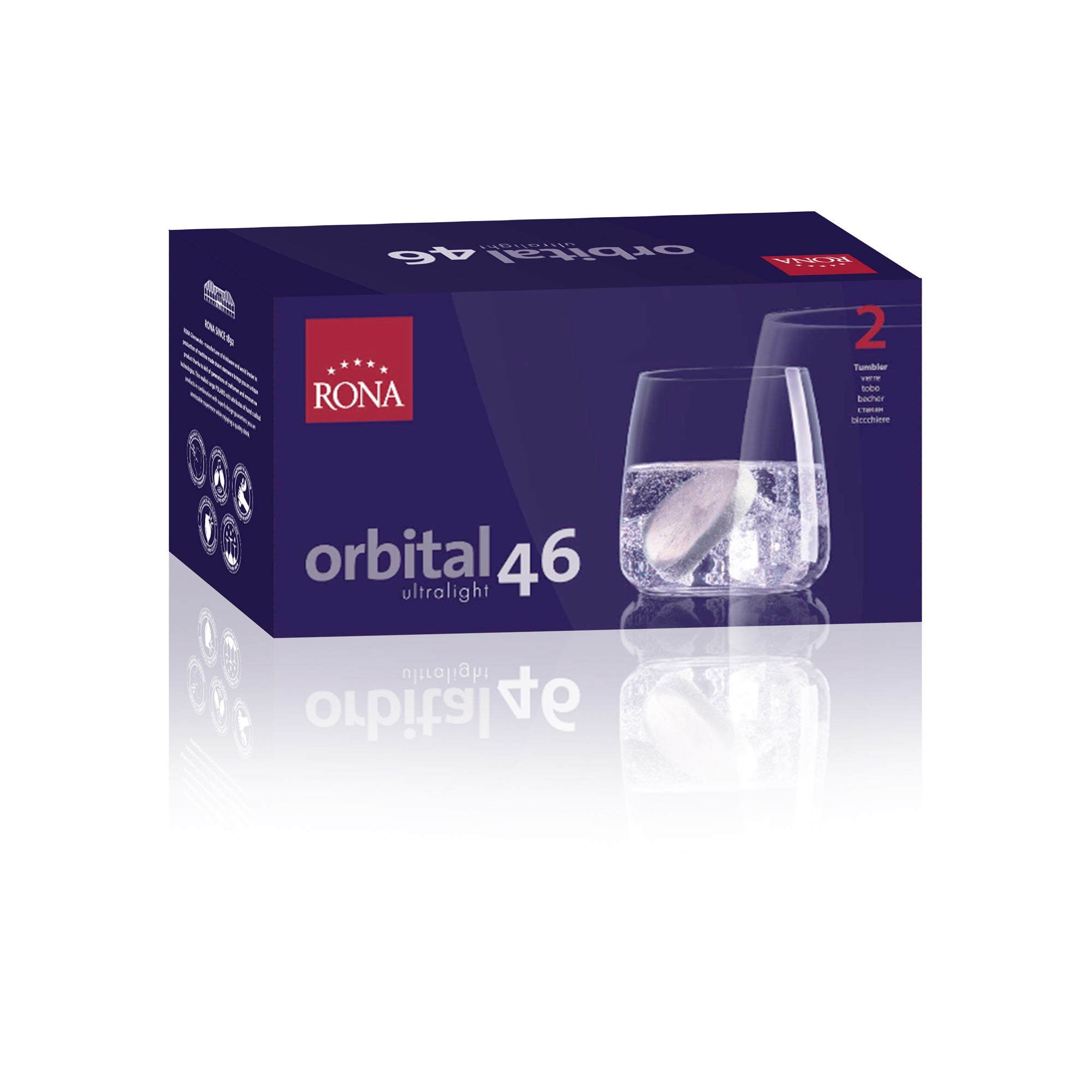 RONA Orbital Tumbler Glass - Pack image 5