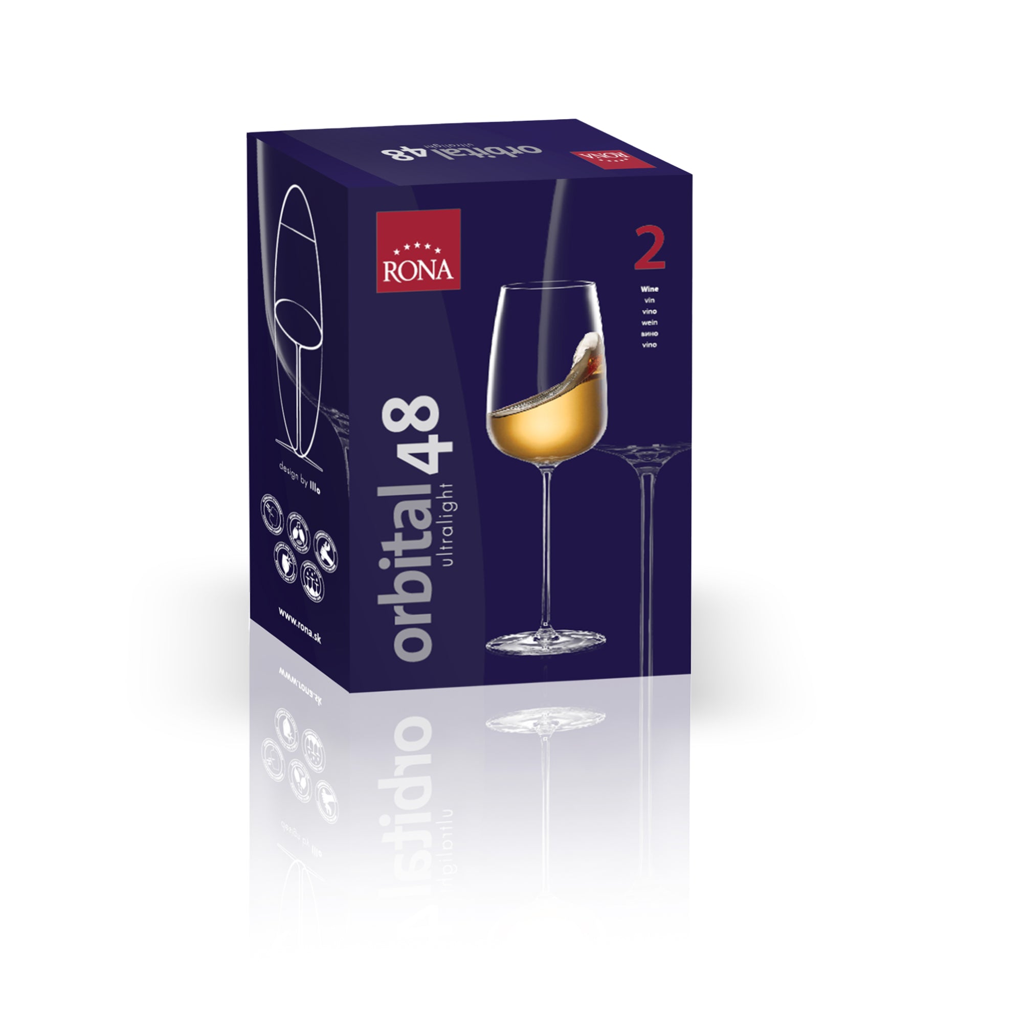 RONA Orbital 48 Wine Glass - Pack image 5