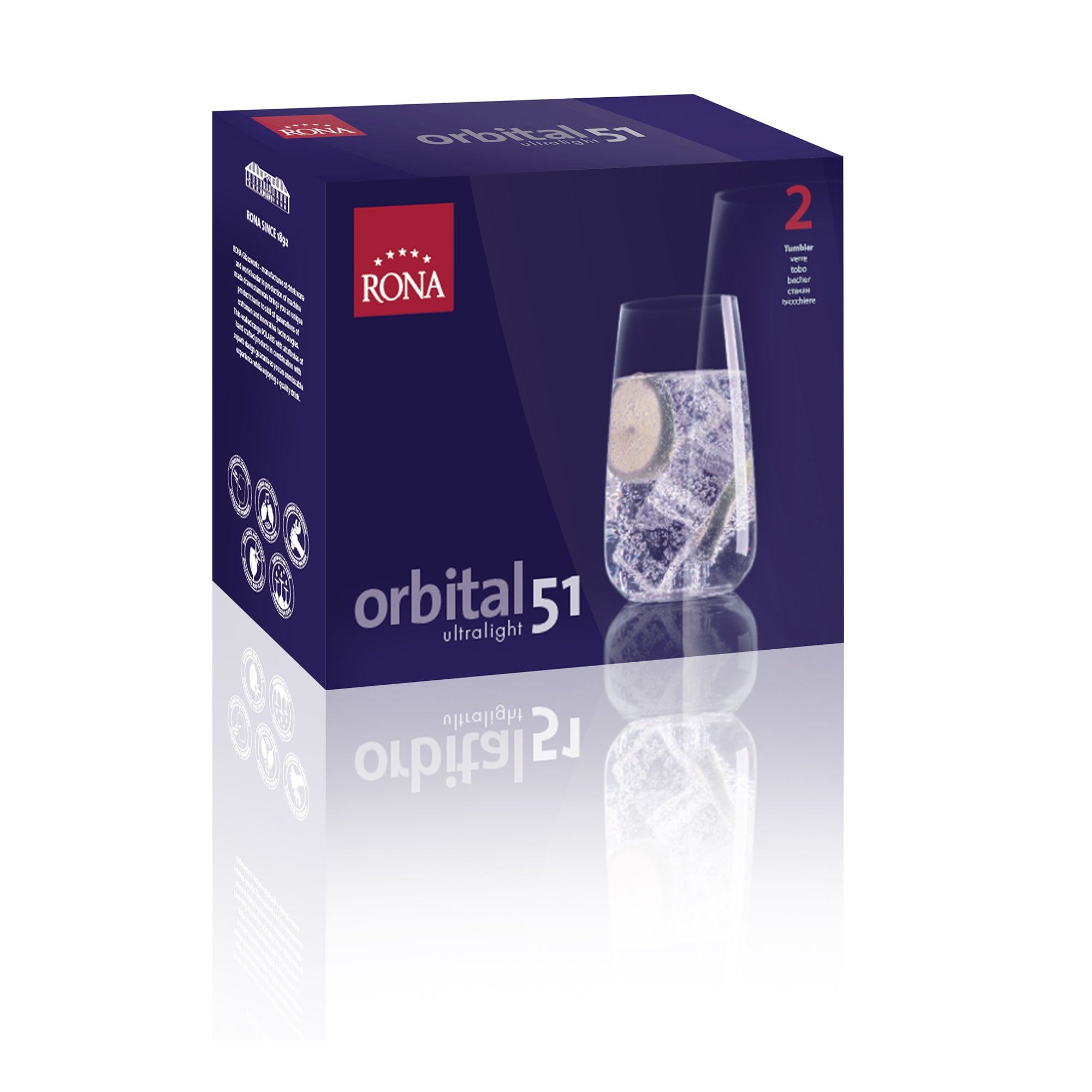 RONA Orbital Long Drink Glass - Pack image 5