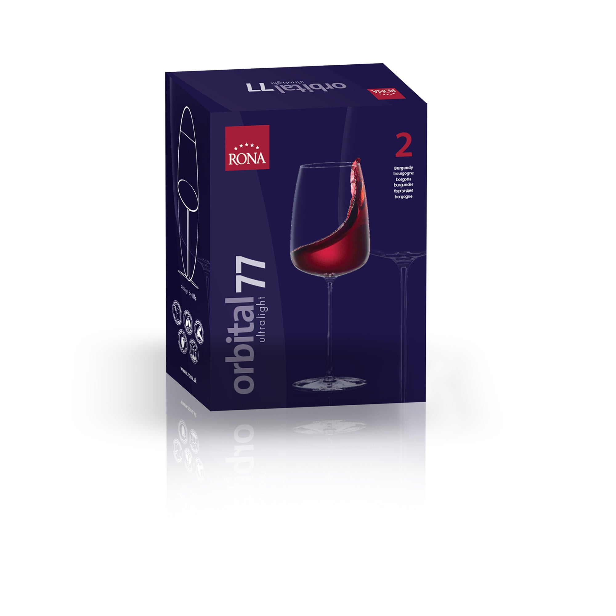 RONA Orbital 77 Wine Glass - Pack image 5