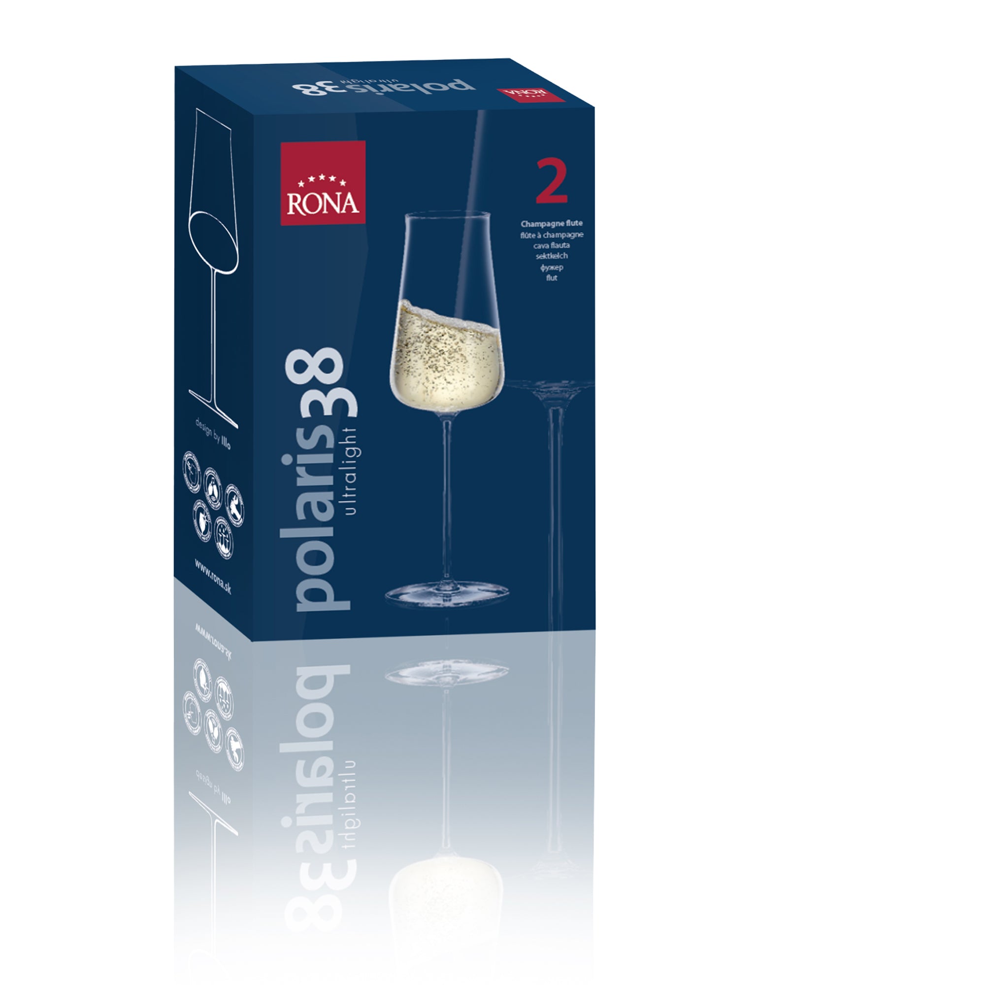 RONA Polaris Champagne Flute - Pack image 5