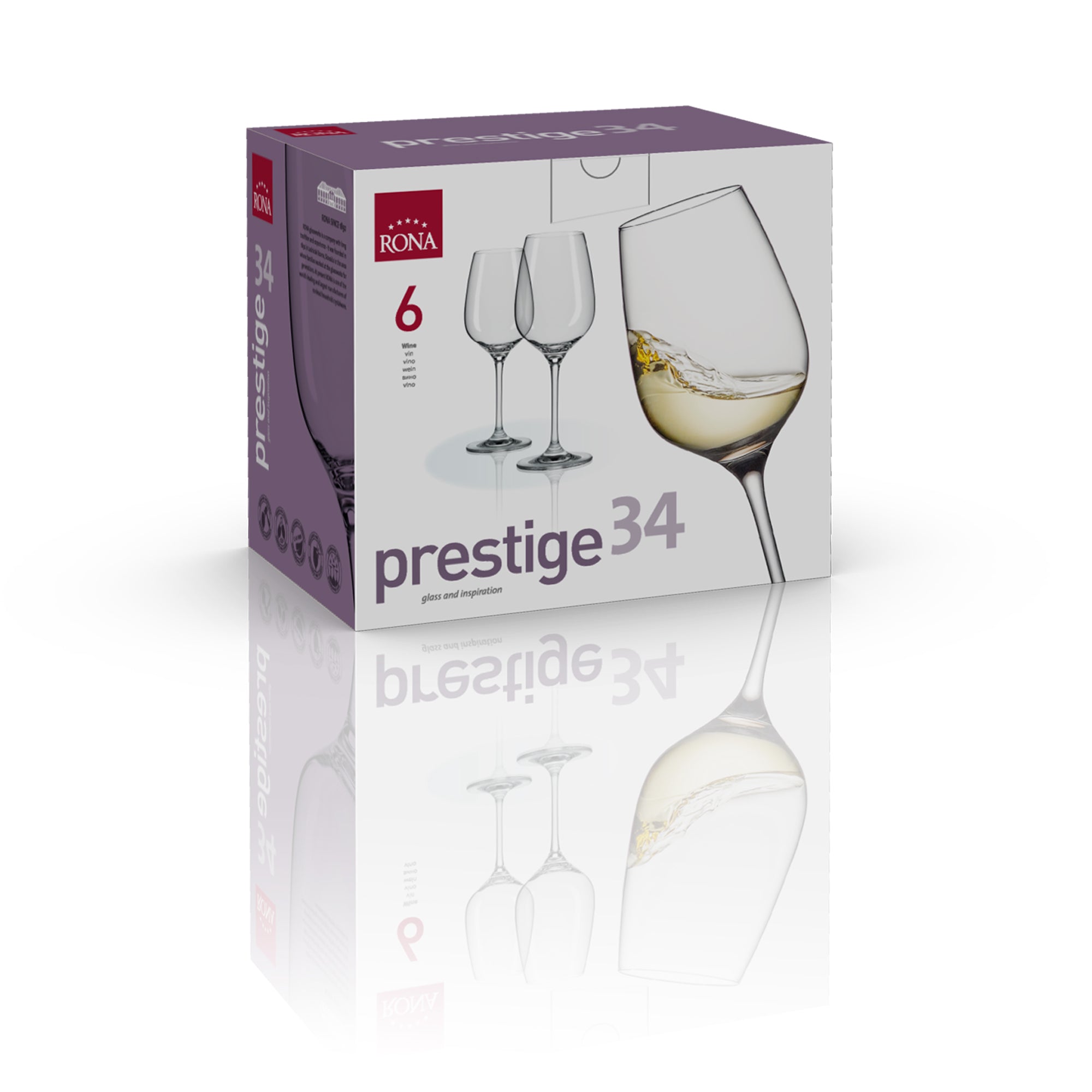 RONA Prestige 34 Wine Glass - Pack image 7