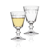 RONA Vintage Etched Goblet Glass - Set of 2 image 3