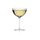 RONA Vintage Etched Saucer Glass image 1